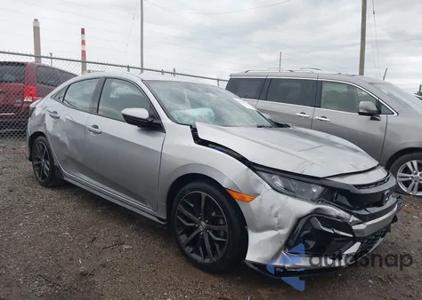 2021 Honda Civic Sport from USA, damaged, VIN SHHFK7H42MU413936